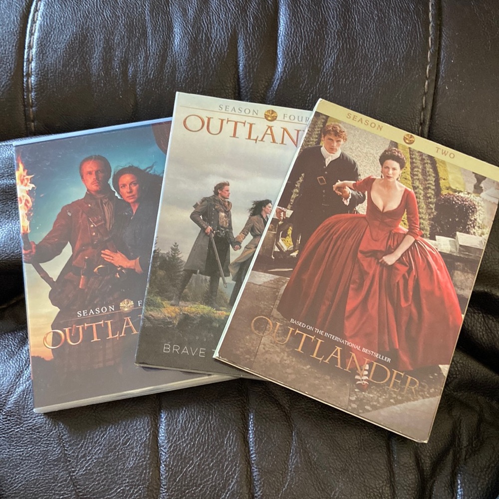 Outlander DVD season 2,4,5 sets